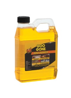 Goo Gone All Types Surface Sticky Residue Stain Remover Yellow 32 oz 2112  - Image 1