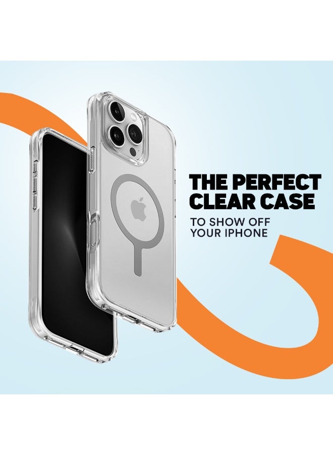 FITIT حافظة هاتف مغناطيسية آيفون 16 برو ماكس – رفيعة مضادة للصدمات مع 36 مغناطيس من فئة N52، مضادة للخدش ومضادة للاصفرار، متوافقة مع الشحن اللاسلكي – fitit - Image 3