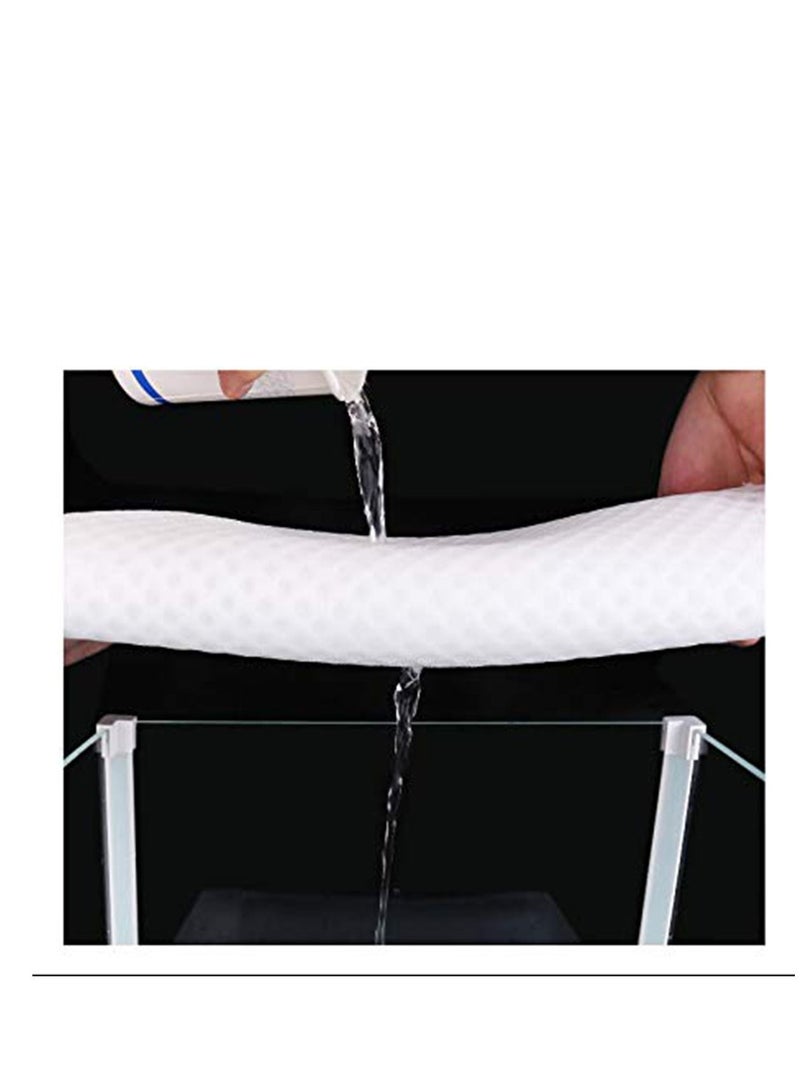 SYOSI وسائط ترشيح عش عالية الكثافة، إسفنجة كيميائية حيوية، فلتر حوض سمك قابل للغسل، مادة فلتر لحوض السمك - Image 3