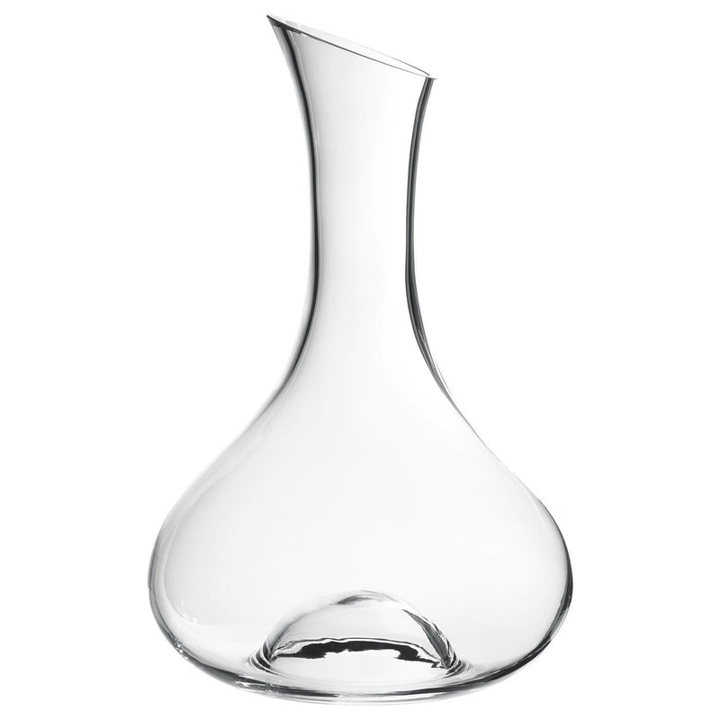 Baitique Carafe, Mouth-Blown Clear Glass, Teardrop Shape, 1.7 L - Image 1