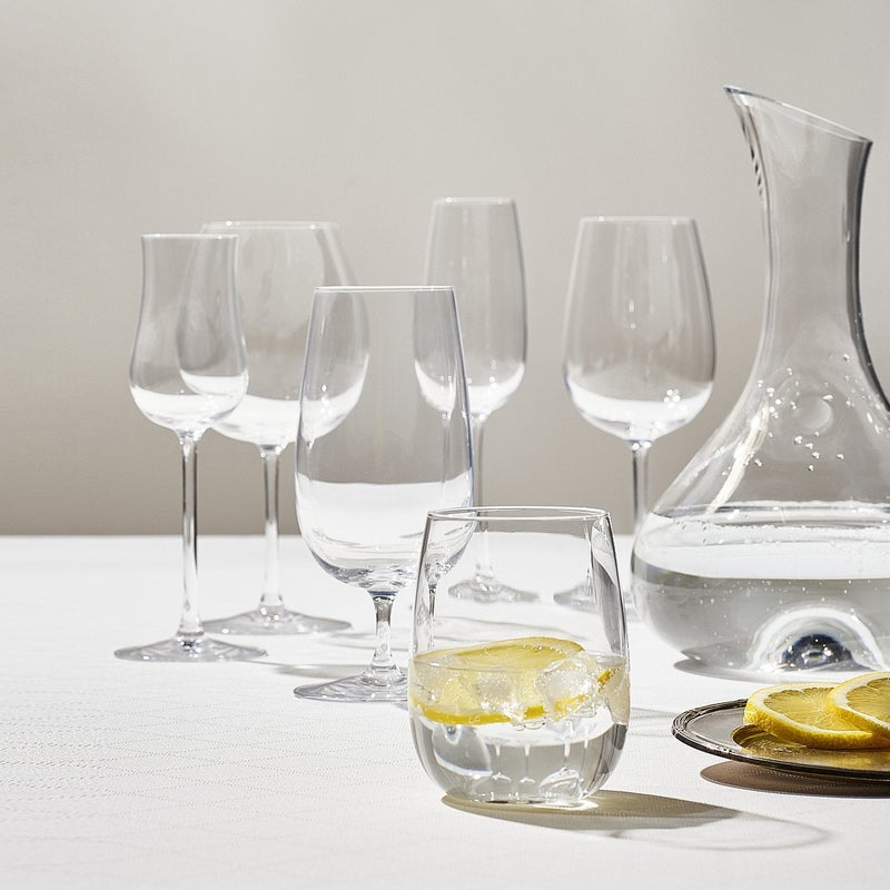Baitique Carafe, Mouth-Blown Clear Glass, Teardrop Shape, 1.7 L - Image 3