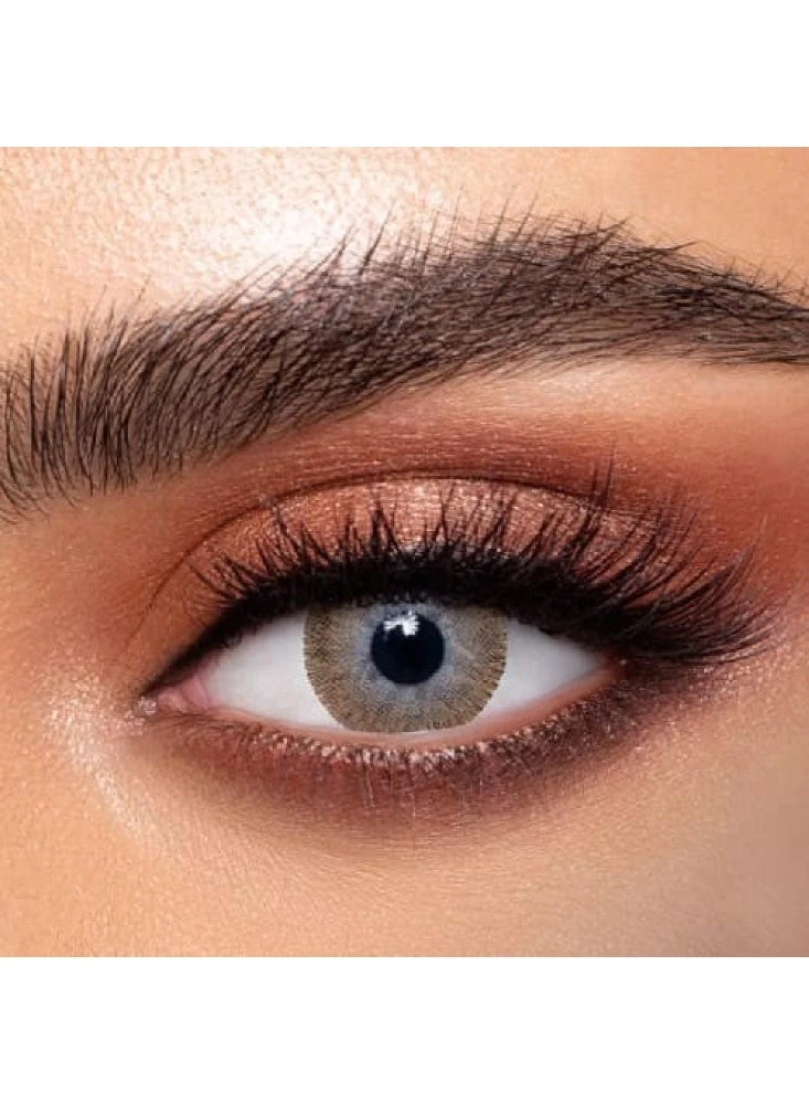 Dahab contact lenses, color (Lamar Gray) #3, for daily use - Image 1