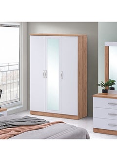 Juno 3-Door Wardrobe with Mirror 119.5 x 193 x 55 cm - pzsku/Z315372F7A73A0AD1C2A8Z/45/_/1710170203/b40de2f4-93a3-403c-860c-43394c78fbc9