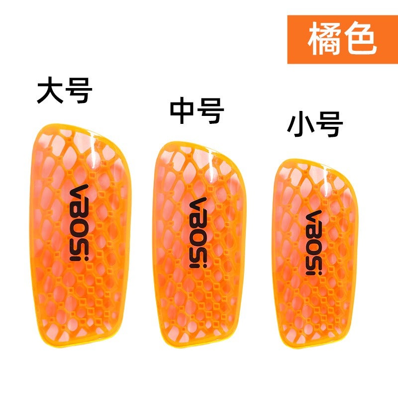 Youth Soccer Shin Guards with Double-Layer Pads, Adjustable Leg Protection for Football, Outdoor Sports Gear