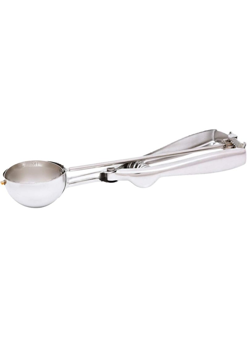 Maxinox Stainless Steel Ice Cream Scoop 20ml – Silver | Durable Ice Cream Scooper for Gelato, Dessert & Cookie Dough | Ergonomic Kitchen Tool - Image 3