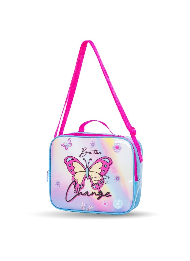 Eazy Kids Set of 5 Trolley 16" School Bag Combo - Butterfly