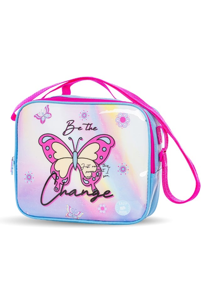 Eazy Kids Set of 5 Trolley 16" School Bag Combo - Butterfly