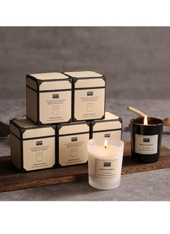 Candle 2 Pack Scented Candle Crystal Black/White  - Image 4