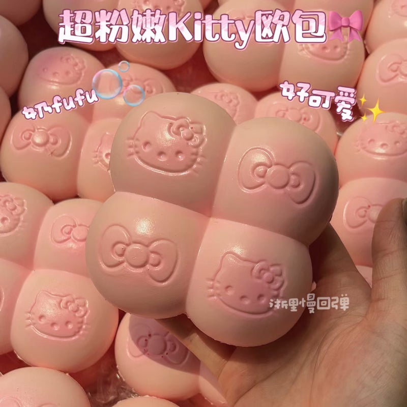 Slow Rebound Squishy Toy Hello Kitty Bread - Image 2