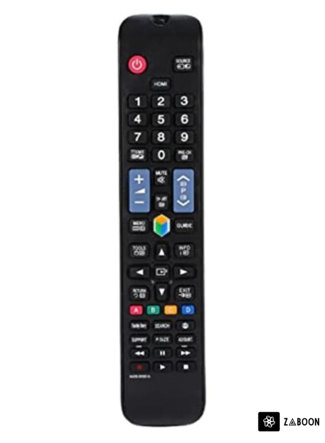 Zaboon Smart TV Universal Remote Control Black