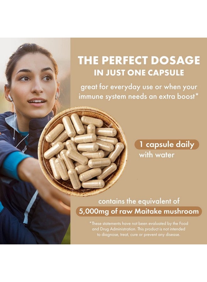 PURE ESSENCE LABS MyPure Maitake Mushrooms - Mushroom Powder Supplement for Immune System Support, Stress Relief, Build Energy, Strength Booster for Men & Women - 1 Month Supply - Image 4