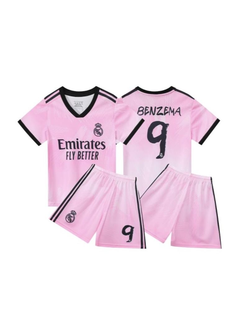 KUYING 2-Piece New Children's Football Jersey 