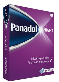 Panadol Pack of 2 Panadol Night 20 tablets  - Image 3
