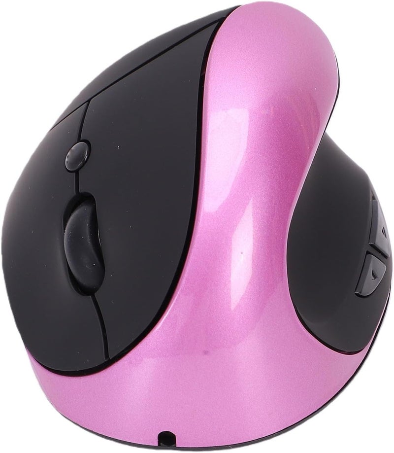 Vertical Ergonomic Mouse, 2.4G Wireless Vertical Mouse with Optical Tracking 800 1200 1600 DPI 6 Buttons Rechargeable for Laptop PC Office Home Users - Image 1