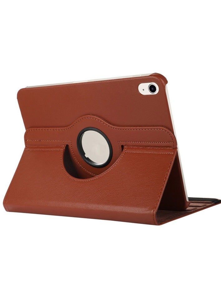 for HUAWEI MatePad 11.5 inch/Air 11.5 inch Case Cover, Multi-Angle Stand + 360 Rotating Bracket + Shockproof Leather Slim Protective Cover,Brown - Image 1