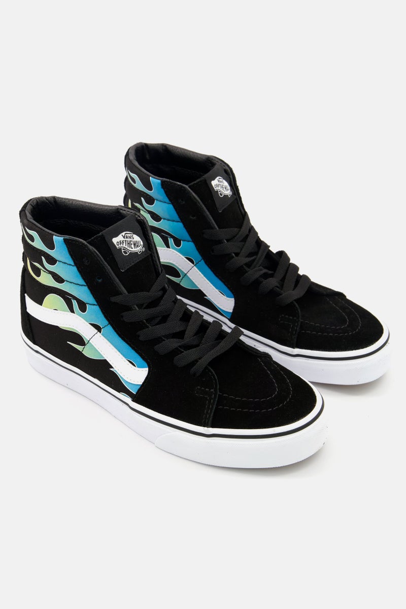 VANS Men Sk8-Hi lace Up Sports Shoes, Black - Image 1