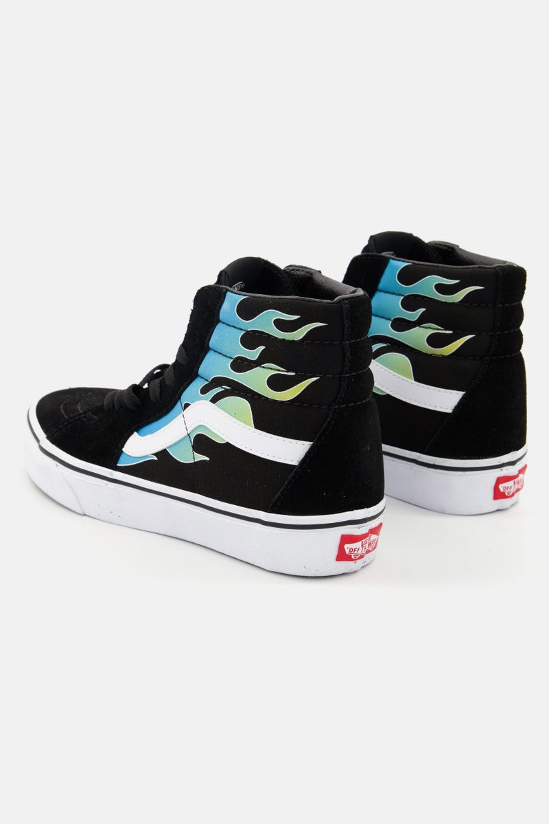 VANS Men Sk8-Hi lace Up Sports Shoes, Black - Image 2