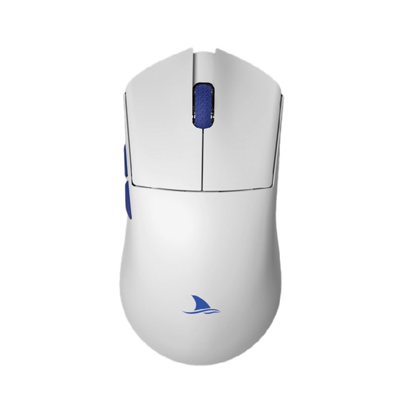 Wireless Gaming Mouse: 65±3g Lightweight Symmetrical White - 4000Hz Return Rate PAW3395 Sensor - 3 Connection Modes for PC Gaming & Esports Competitors - Image 1