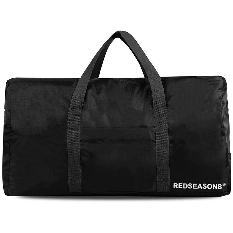 REDSEASONS Extra Large Duffle Bag Lightweight, 96L Travel Duffle Bag Foldable for Men Women, Black - Image 2