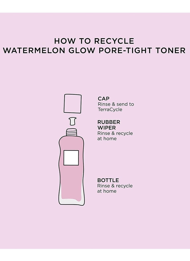GLOW RECIPE Recipe Watermelon Glow Bha And Pha Pore Tight Facial Toner Hydrating Facial Toner With Hyaluronic Acid Cucumer And Tea Trea Extract To Help Tighten Pores For Smooth And Dewy Skin  - Image 5