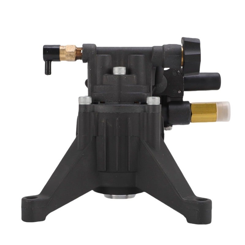 مضخة غسيل عالية الضغط: 3000 باوند لكل بوصة مربعة (PSI) 2.4 جالون دقيقي (GPM) - بناء متين - نظام إغلاق مزدوج - جهاز إفراغ قابل للتعديل - استبدال المضخة لمهام تنظيف المنزل والمناطق الخارجية والسيارات والممتلكات - Image 2