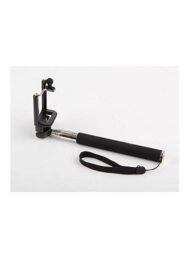 NIBEMINENT Monopod Selfie Stick With Bluetooth Remote Control Black  - Image 3