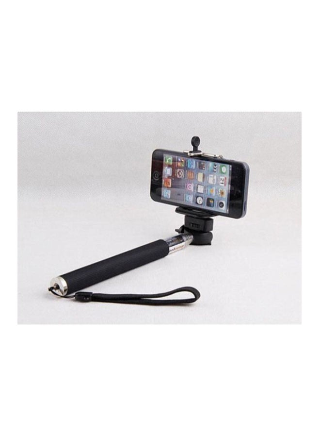 NIBEMINENT Monopod Selfie Stick With Bluetooth Remote Control Black  - Image 2