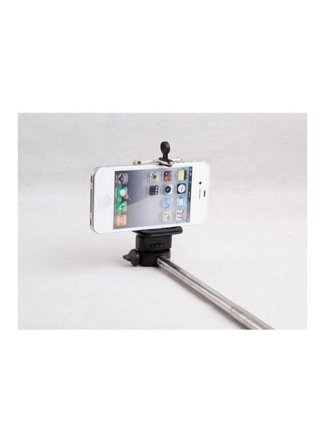 NIBEMINENT Monopod Selfie Stick With Bluetooth Remote Control Black  - Image 4