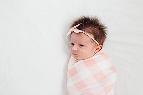 Copper Pearl Large Premium Knit Baby Swaddle Receiving Blanket London - Image 5