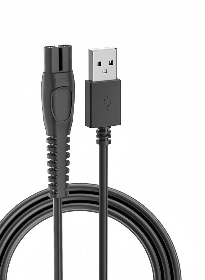 5V USB Charging Cable For Philips Norelco Shaver wet and dry shaver 2400 2600 Series 5000 7000 3000 Compatible With Philips Oneblade QP2724 QP2834 QP1924 Fast Charging For Home Travel Office Daily Use - Image 1