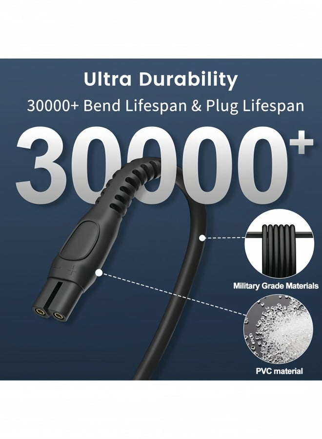 5V USB Charging Cable For Philips Norelco Shaver wet and dry shaver 2400 2600 Series 5000 7000 3000 Compatible With Philips Oneblade QP2724 QP2834 QP1924 Fast Charging For Home Travel Office Daily Use - Image 5