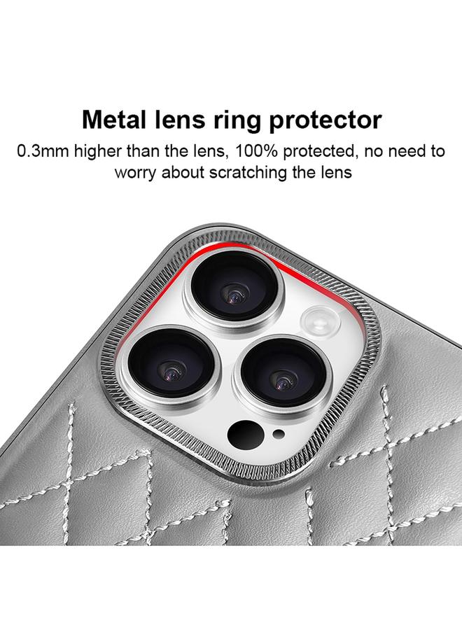 Zaboon Case For iPhone 13 Pro Max Plaid Series 9D Electroplated Phone Case - Image 4