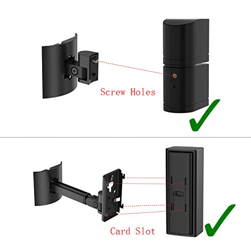 Dinghosen Wall Mount Ceiling Bracket For UB-20 II Compatible with All Bose CineMate Lifestyle ST535 ST525 ST520 535III 525III CM520 SoundTouch JC-II AM6-V AM10-V AM10IV Virtually Invisible 300 Lifestyle 600 - Image 2
