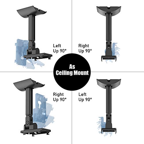 Dinghosen Wall Mount Ceiling Bracket For UB-20 II Compatible with All Bose CineMate Lifestyle ST535 ST525 ST520 535III 525III CM520 SoundTouch JC-II AM6-V AM10-V AM10IV Virtually Invisible 300 Lifestyle 600 - Image 4