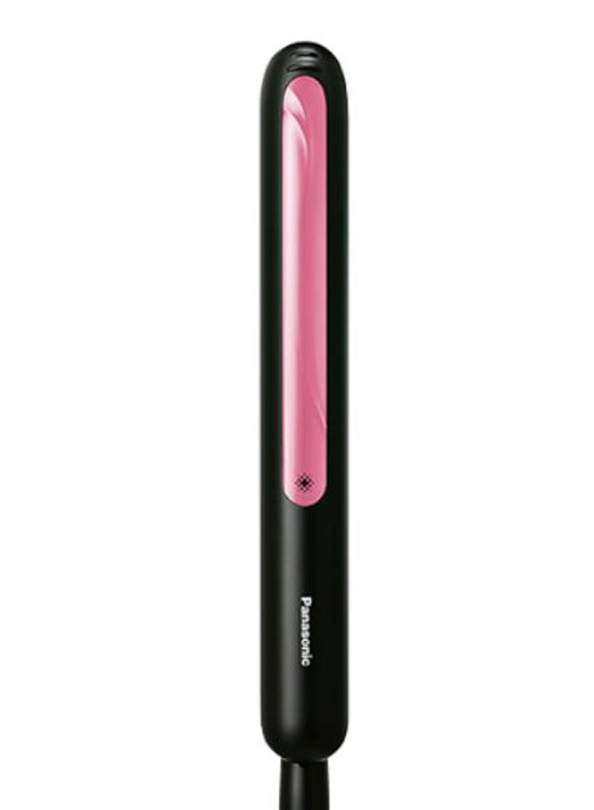 Panasonic 2-Way Smooth Sliding Ceramic Plate Hair Straightener Curler, Eh-Hv21 Black/Pink - Image 2