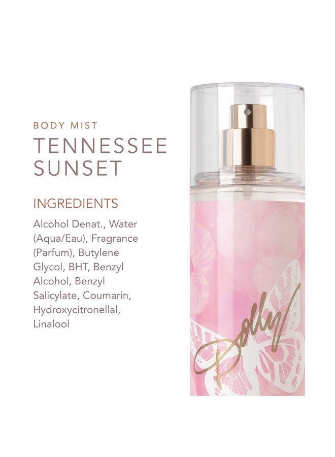 SCENT BEAUTY Dolly Parton Body Mist Perfume for Women - 8.0 Fl Oz - Tennessee Sunset - Image 3