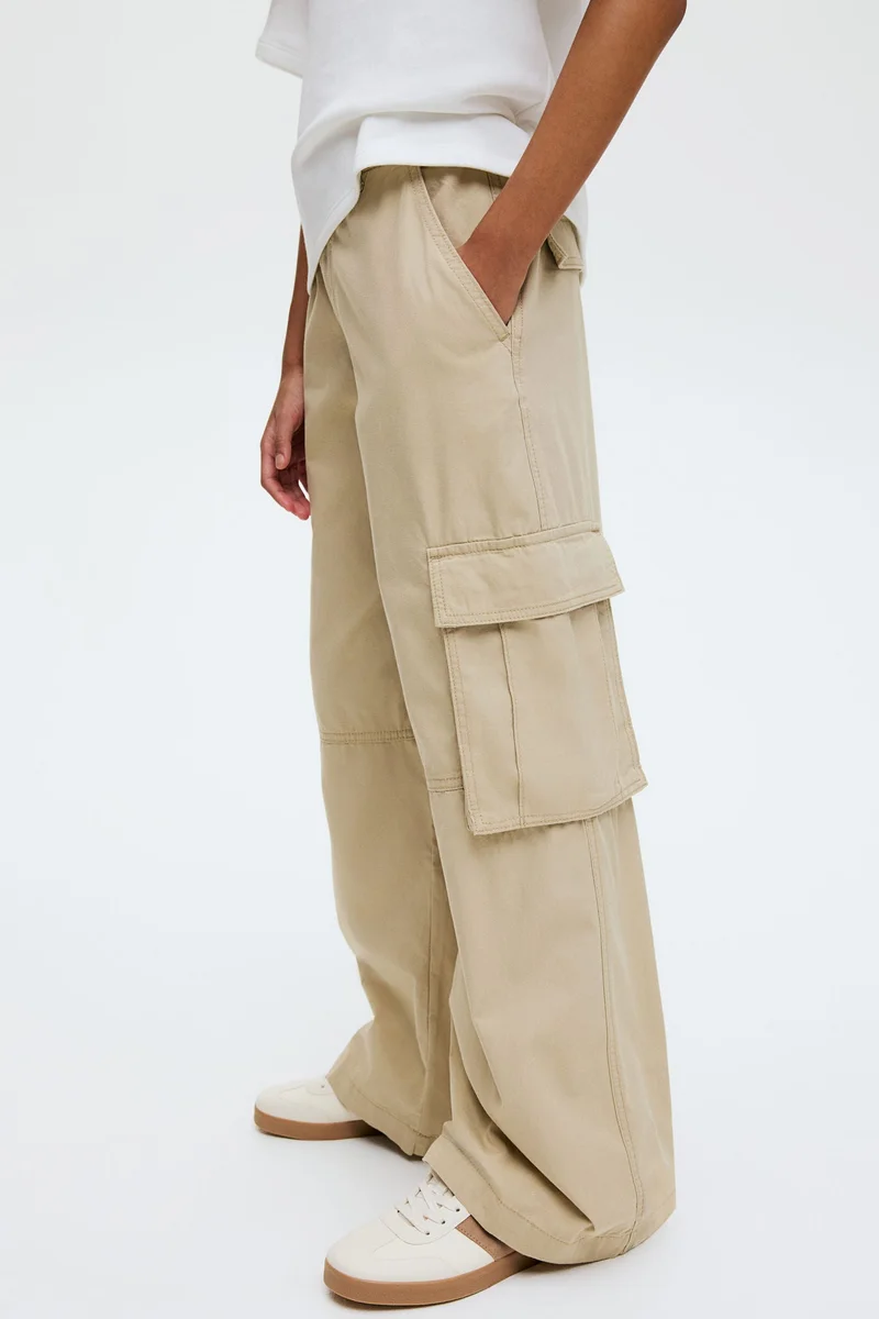 H&M Wide cargo trousers