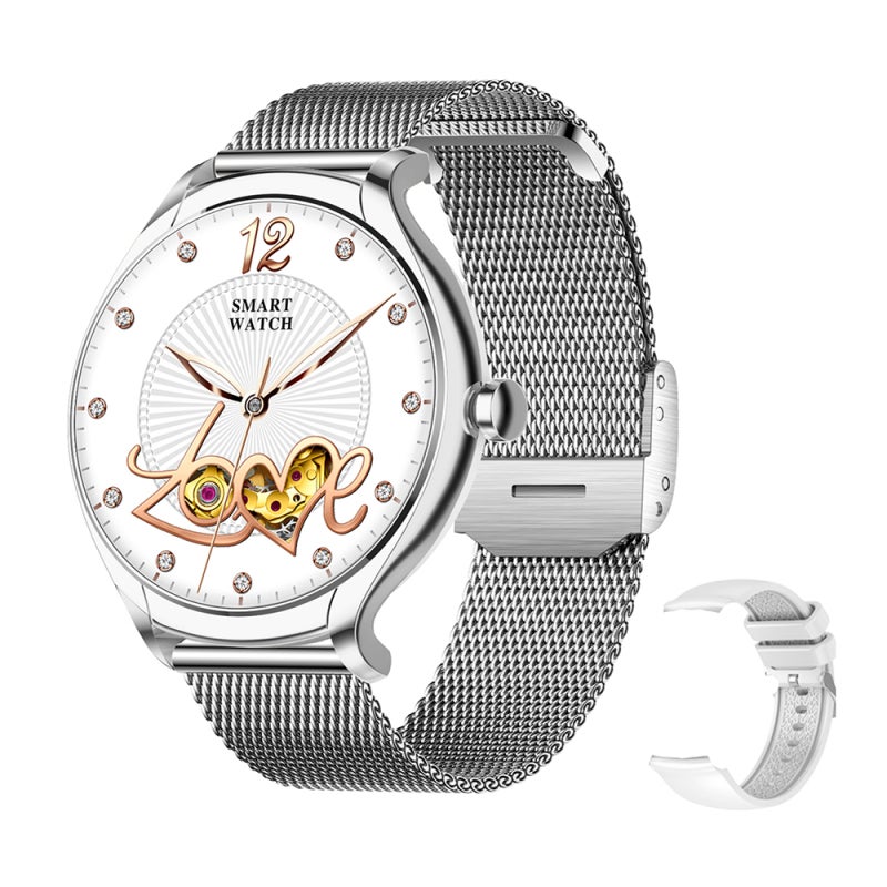 Smartwatch: 1.39-Inch HD Display Touch Panel - 230mAh Long Battery Life Call Watch for Android iOS Users, Health Monitoring, Sports & Daily Use - Image 1