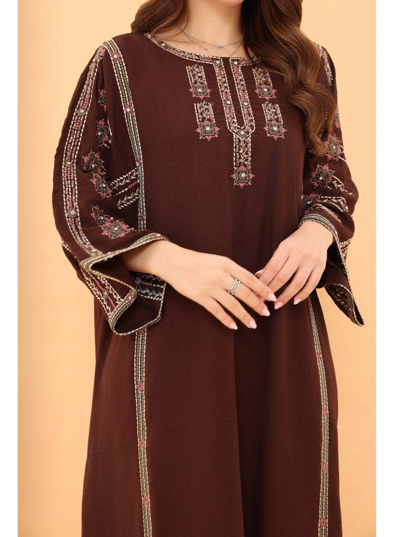 اكسا اككسا داليا IK1094 بني - Image 2