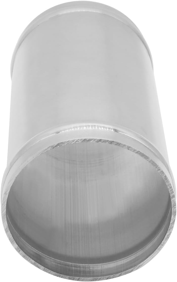 YSIL 2.5" (63mm) OD Straight Aluminum Intercooler Pipe with Clamps - Image 4