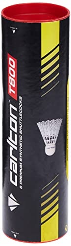 Carlton T-800 Slow Speed Badminton Shuttle, White - Image 4