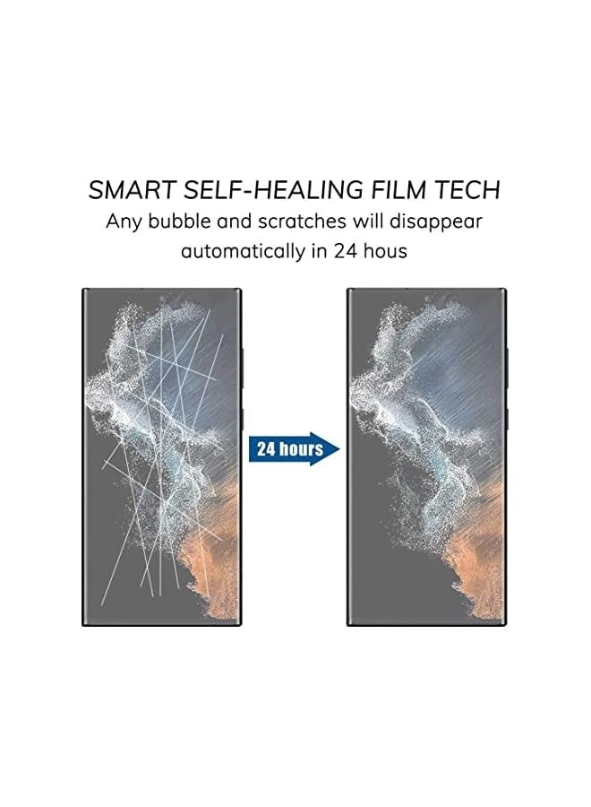 PROMASS [2-Pack] Privacy Screen Protector for Galaxy S23 Ultra 5G, Anti-Spy 3D Curve Edge 9H Hardness Tempered Glass Screen Protectors (Galaxy S23 Ultra) - Image 5