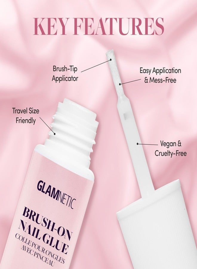 جلامنتيك مزيل غراء الأظافر اللاصقة فائق القوة من Glamnetic | عديم الرائحة، خالٍ من الأسيتون، لطيف على الأظافر اللاصقة - Image 2