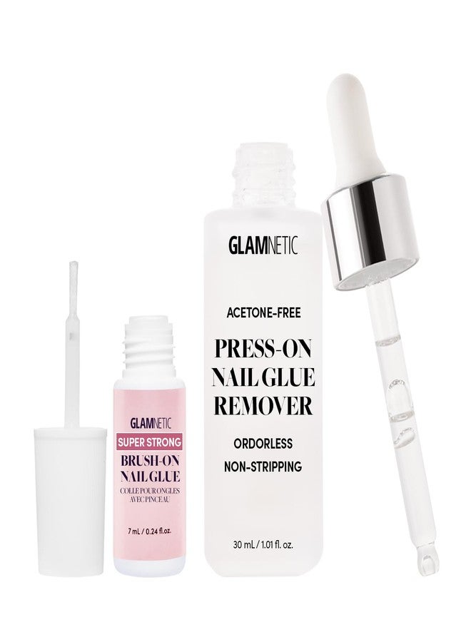 جلامنتيك مزيل غراء الأظافر اللاصقة فائق القوة من Glamnetic | عديم الرائحة، خالٍ من الأسيتون، لطيف على الأظافر اللاصقة - Image 1