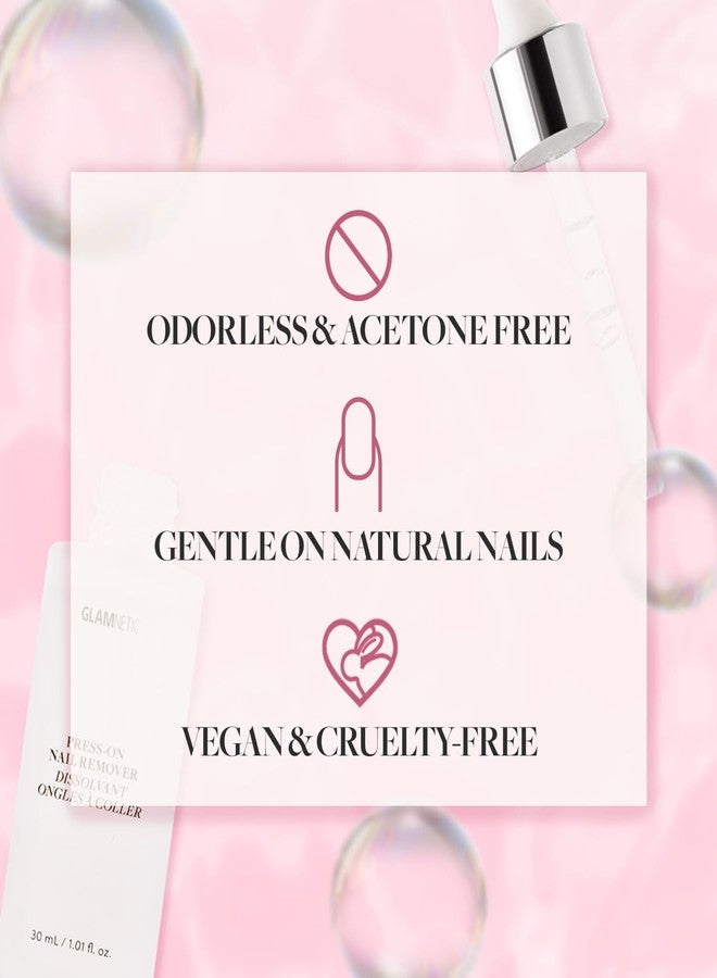 جلامنتيك مزيل غراء الأظافر اللاصقة فائق القوة من Glamnetic | عديم الرائحة، خالٍ من الأسيتون، لطيف على الأظافر اللاصقة - Image 5