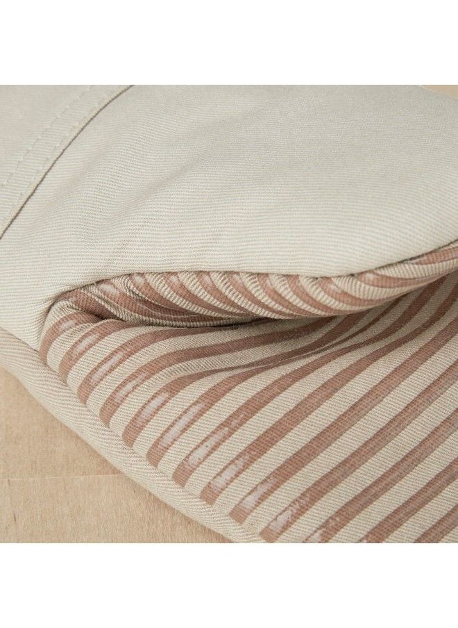 KitchenAid Beacon Twotone Nonslip Oven Mitt Set Milkshake/Beige 5.75"X13" 2 Piece  - Image 4