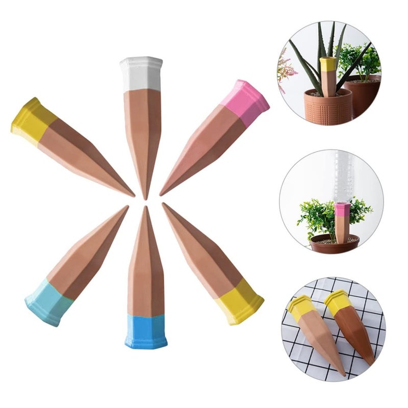 6Pcs Automatic Drip Irrigation Kit Watering Device For Garden Plants Sprayer Random Color - Image 5