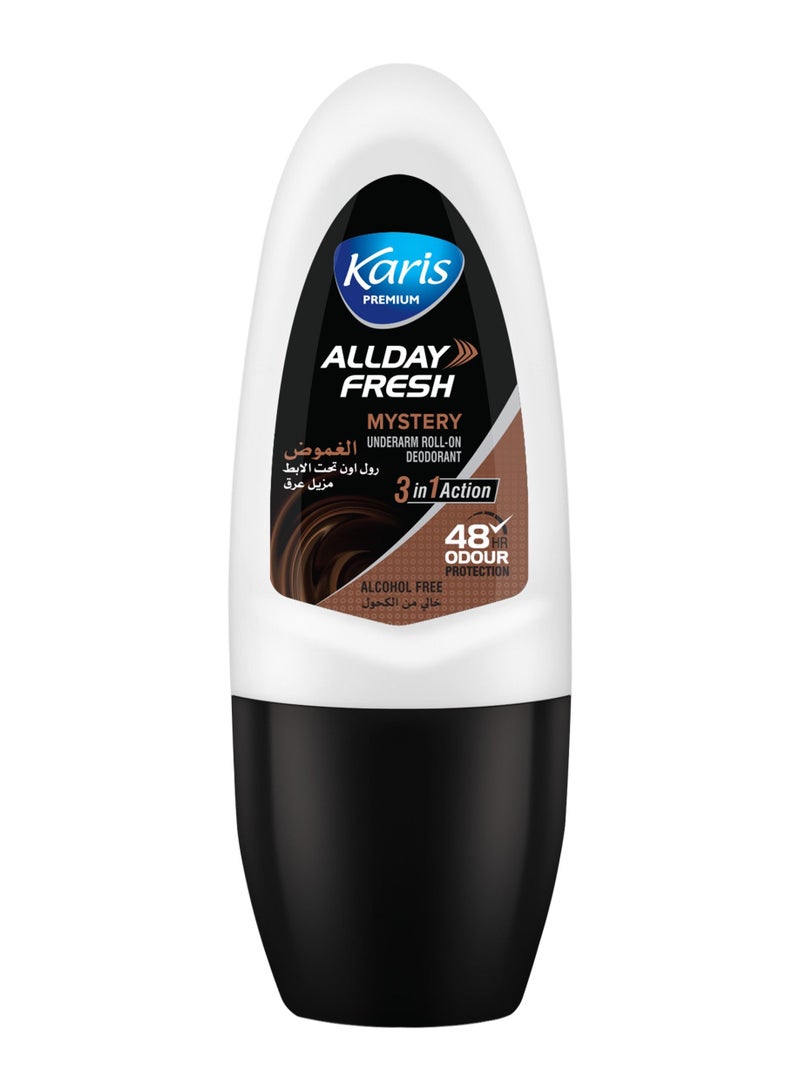 Karis Premium All Day Fresh Mystry Underarm Roll-On Deodorant 50 ml