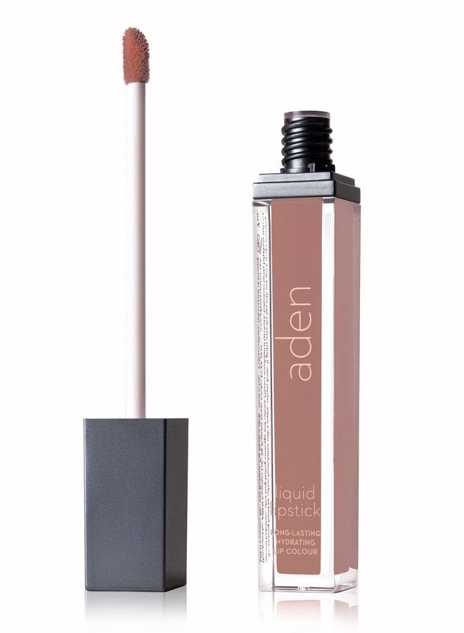 ADEN - 2 in 1 - Matte Liquid Lipstick & Lip liner Set - 7ML - Non-Smudge & Quick Drying - Highly Pigmented - Long Duration with Hydration - Made in Italy (02 Chocolate Milk) - Image 3