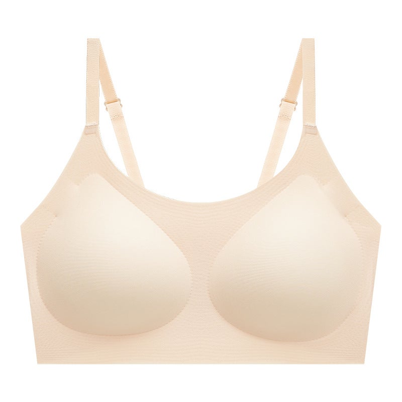 Baby-Skin Soft Cup Bra Supportive Light Breathable Champagne - Image 3